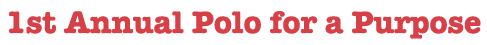 Polo for a Purpose