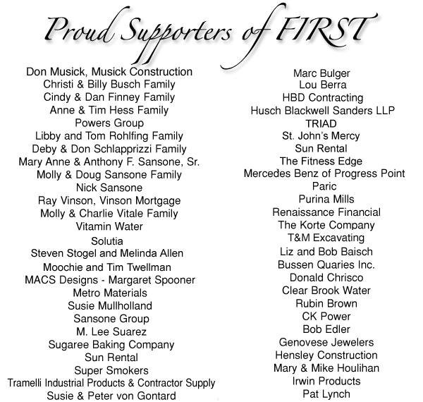 Supporters of FIRST